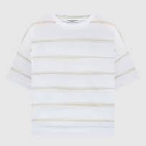 Peserico  shimmer striped crewneck knit sweater - Picture 9 of 9